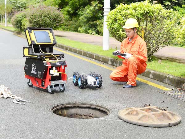 白碱滩管道机器人检测